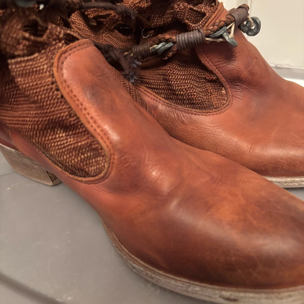 Free People Boho Western Style Boots - Picture 8 of 14